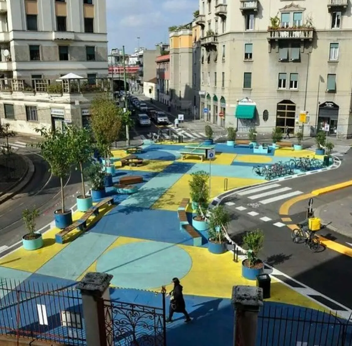 Esempio di urbanistica tattica